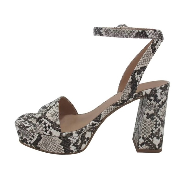 Pop Size 9 Women’s Casen Chunky Heel Sandals. New No Tags - Picture 3 of 10